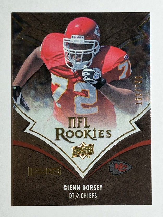 2008 Upper Deck Icons #135 Glenn Dorsey RC