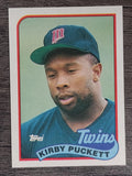 1989 Topps #650 Kirby Puckett