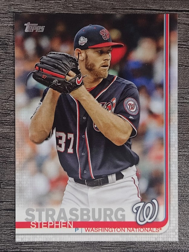 2019 Topps #356 Stephen Strasburg