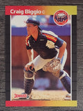 1989 Donruss #561 Craig Biggio DP RC (EXMT)