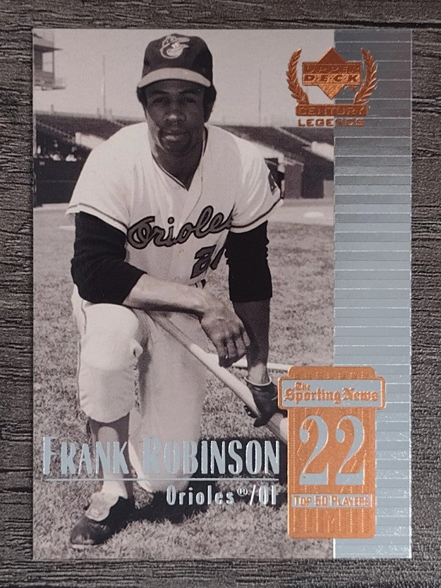 1999 Upper Deck Century Legends #22 Frank Robinson
