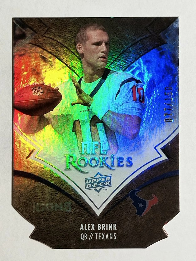 2008 Upper Deck Icons Silver Die Cut #161 Alex Brink