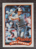 1989 Topps #250 Cal Ripken