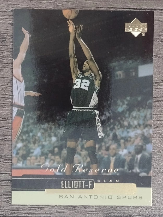 1999-00 Upper Deck Gold Reserve #191 Sean Elliott