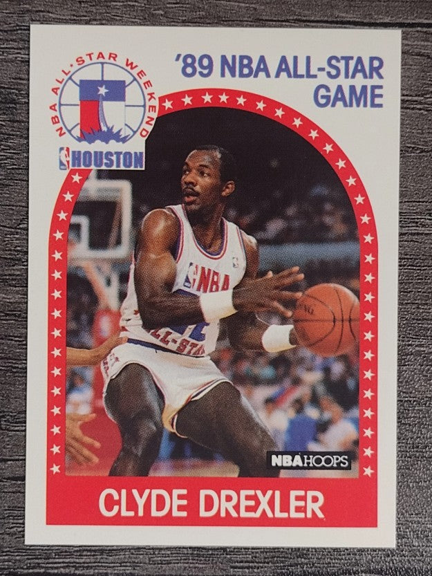 1989-90 Hoops #69 Clyde Drexler AS