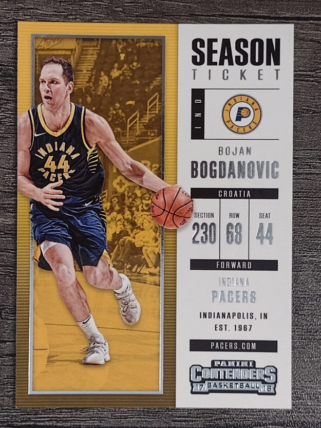 2017-18 Panini Contenders #19 Bojan Bogdanovic