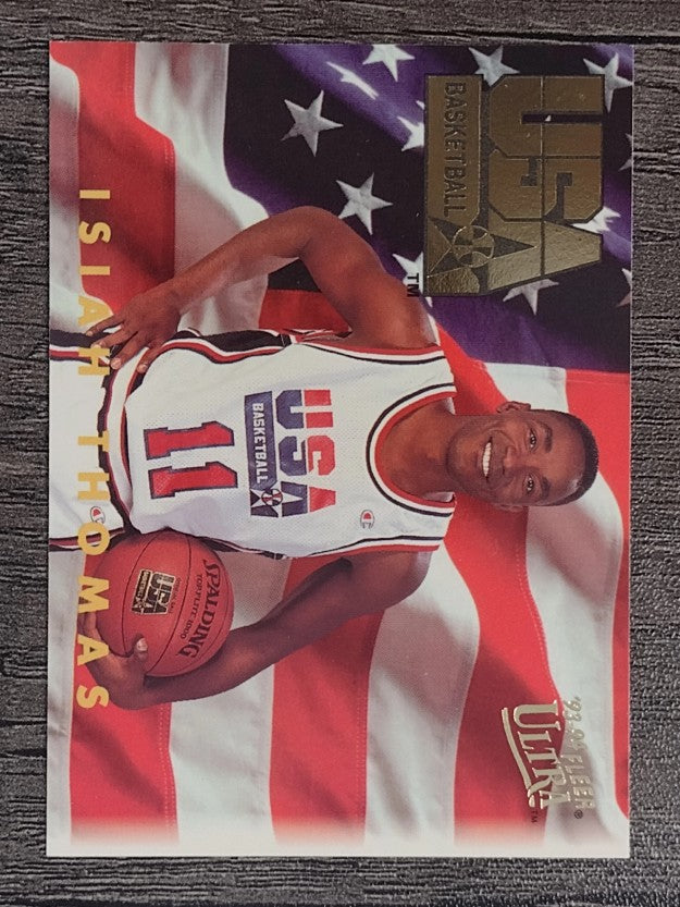 1993-94 Ultra #370 Isiah Thomas USA