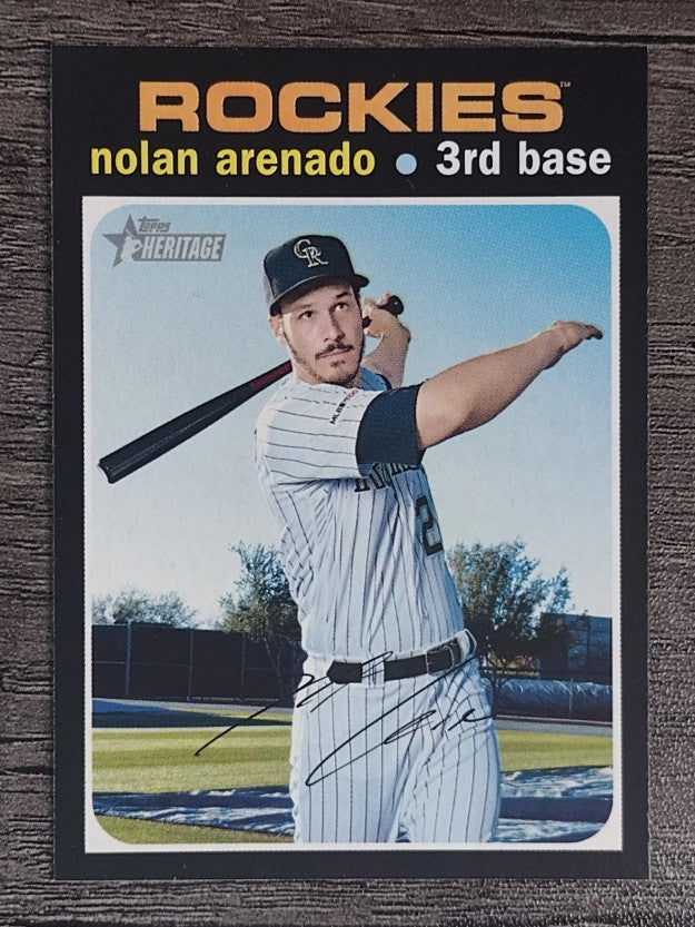2020 Topps Heritage #322 Nolan Arenado
