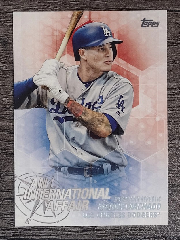 2018 Topps Update An International Affair #IA18 Manny Machado