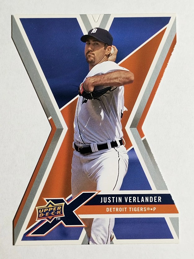 2008 Upper Deck X Die Cut #39 Justin Verlander