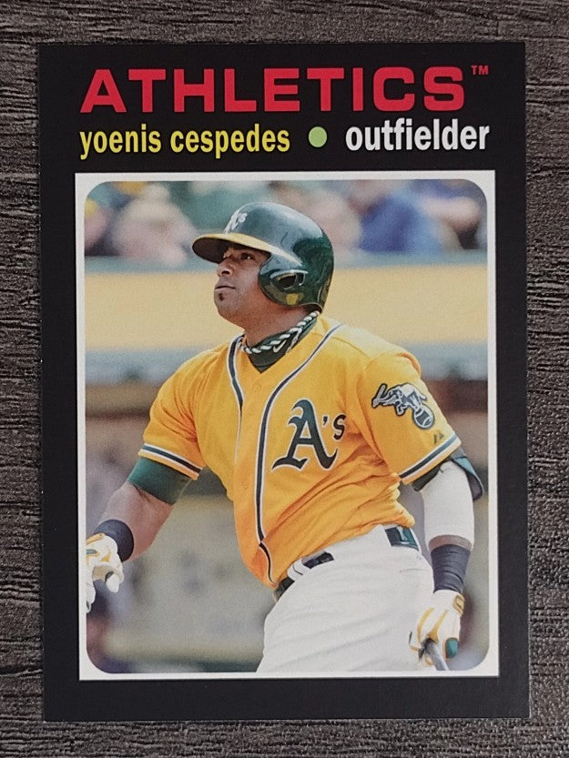2013 Topps Update '71 Topps Minis #TM41 Yoenis Cespedes