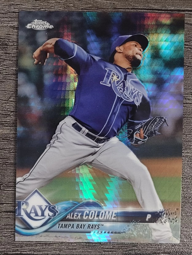 2018 Topps Chrome Prism Refractors #30 Alex Colome