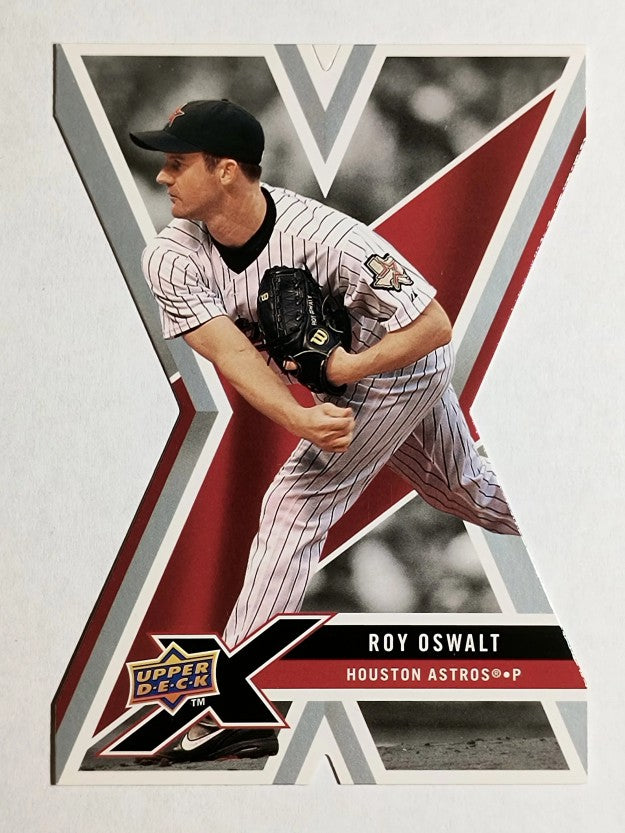 2008 Upper Deck X Die Cut #47 Roy Oswalt