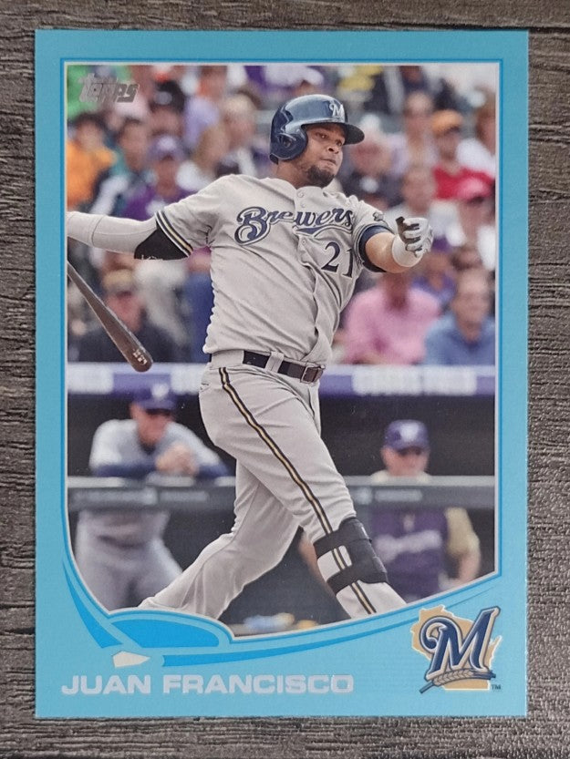2013 Topps Update Wal-Mart Blue Border #US301 Juan Francisco