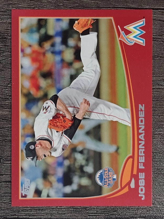 2013 Topps Update Target Red Border #US133 Jose Fernandez