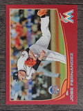 2013 Topps Update Target Red Border #US133 Jose Fernandez