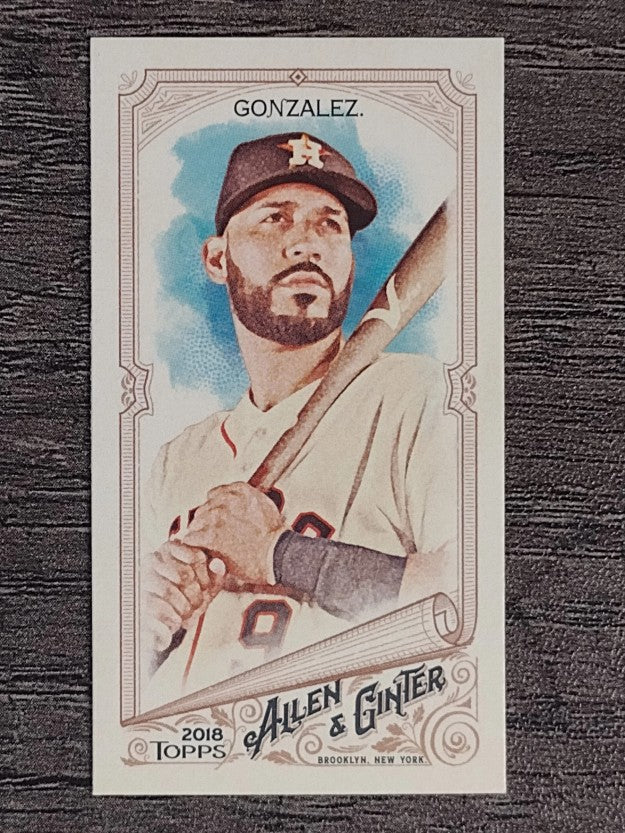 2018 Topps Allen and Ginter Mini #26 Marwin Gonzalez