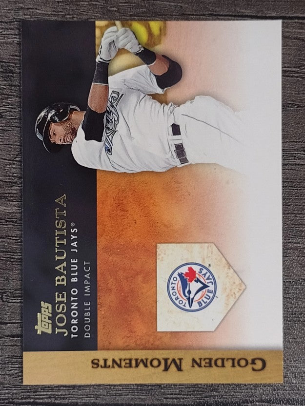 2012 Topps Golden Moments #GM2 Jose Bautista