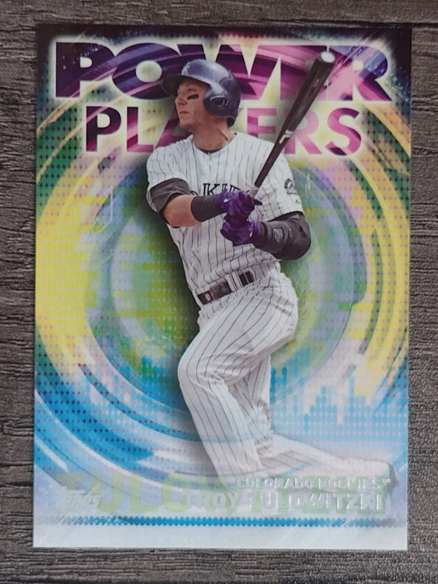 2014 Topps Update Power Players #PPATT Troy Tulowitzki