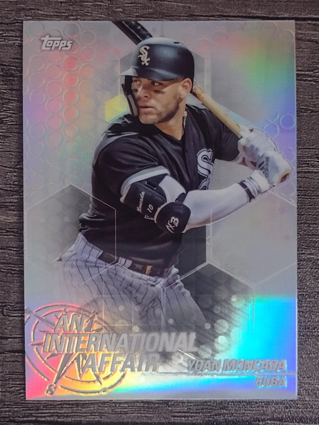 2018 Topps Chrome Update An International Affair #IAYM Yoan Moncada