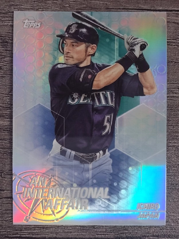 2018 Topps Chrome Update An International Affair #IAI Ichiro Suzuki