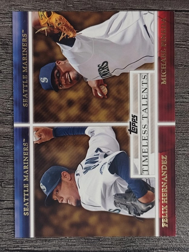 2012 Topps Timeless Talents #TT6 Felix Hernandez/Michael Pineda