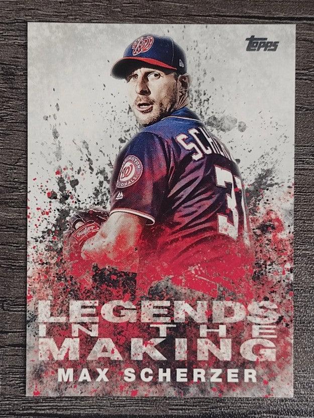 2018 Topps Legends in the Making Series 2 #LITM28 Max Scherzer