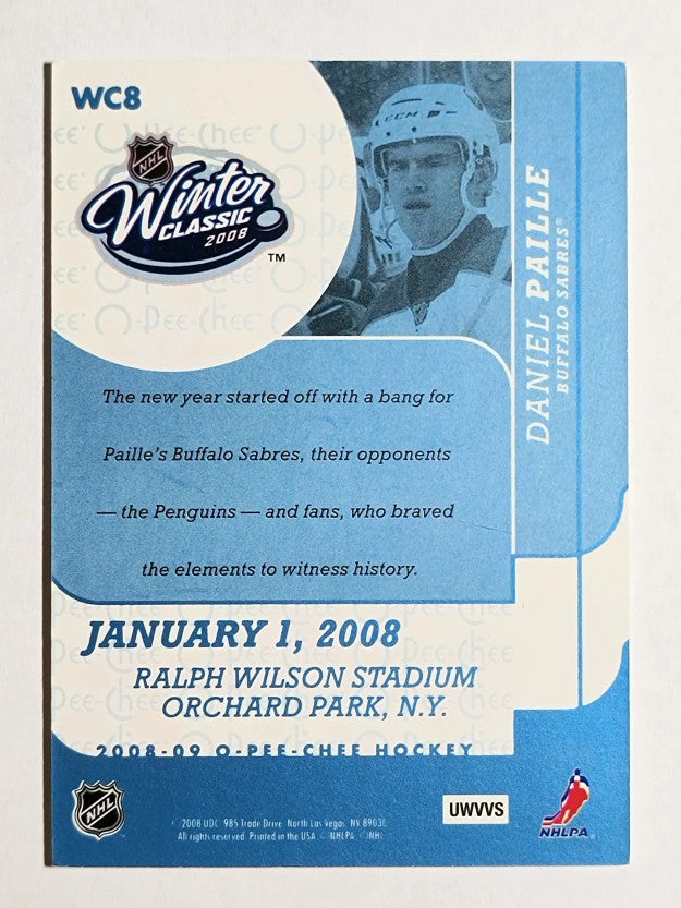 2008-09 O-Pee-Chee Winter Classic Highlights #WC8 Daniel Paille
