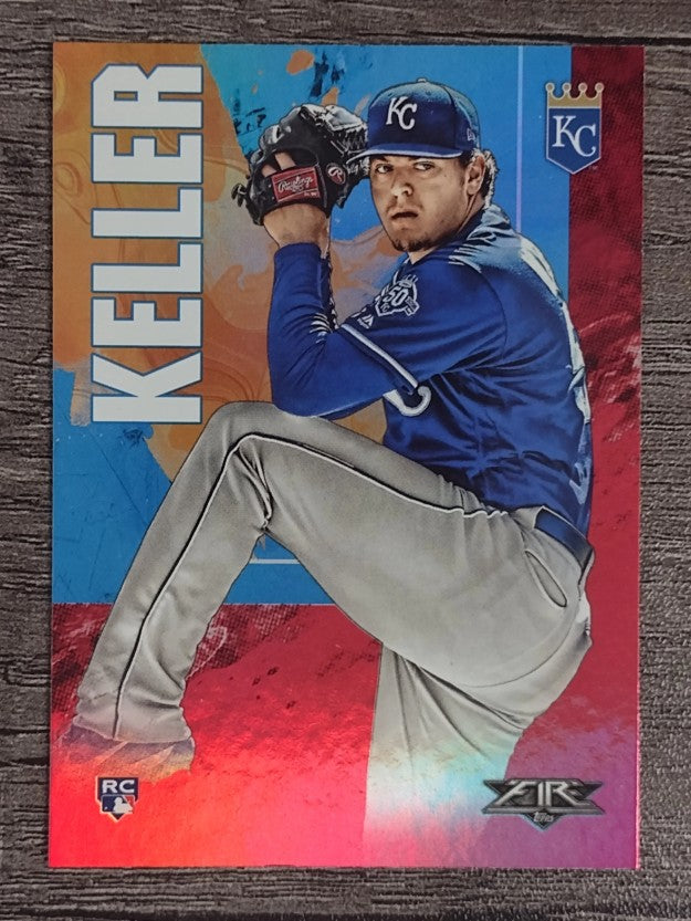 2019 Topps Fire Flame #76 Brad Keller