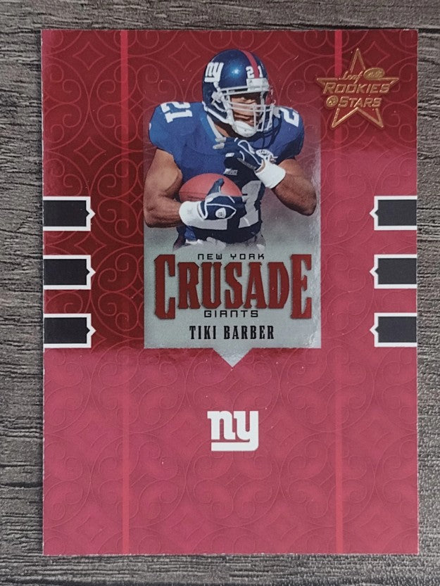 2005 Leaf Rookies and Stars Crusade Red #C24 Tiki Barber
