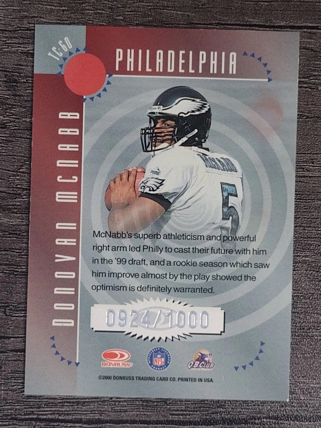2000 Donruss Elite Turn of the Century #TC60 Donovan McNabb