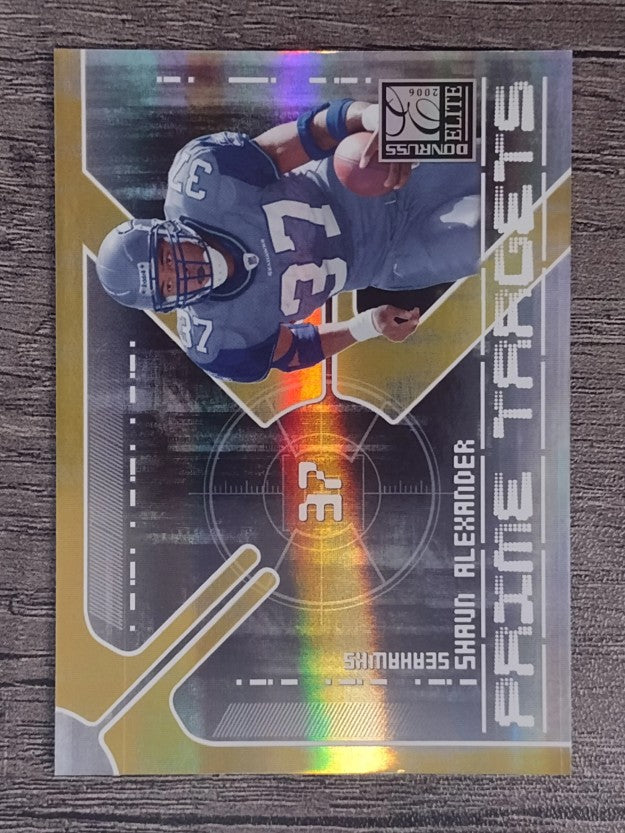 2006 Donruss Elite Prime Targets Gold #2 Shaun Alexander