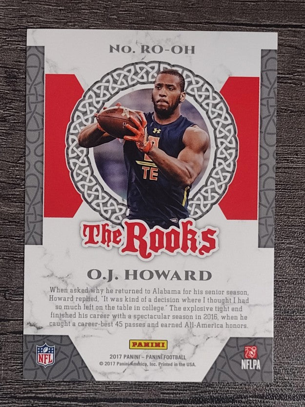 2017 Panini The Rooks #ROOH O.J. Howard