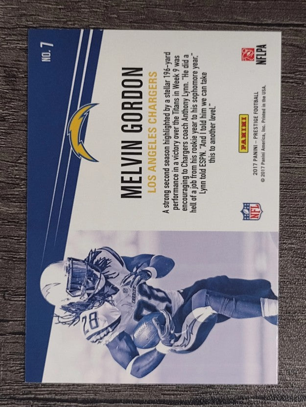 2017 Prestige Hardwear #7 Melvin Gordon
