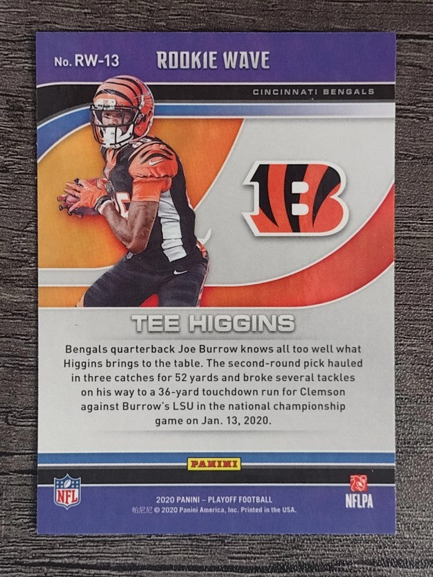 2020 Playoff Rookie Wave #13 Tee Higgins