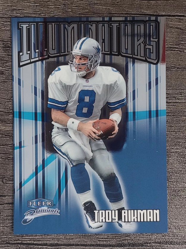 1998 Fleer Brilliants Illuminators #4 Troy Aikman