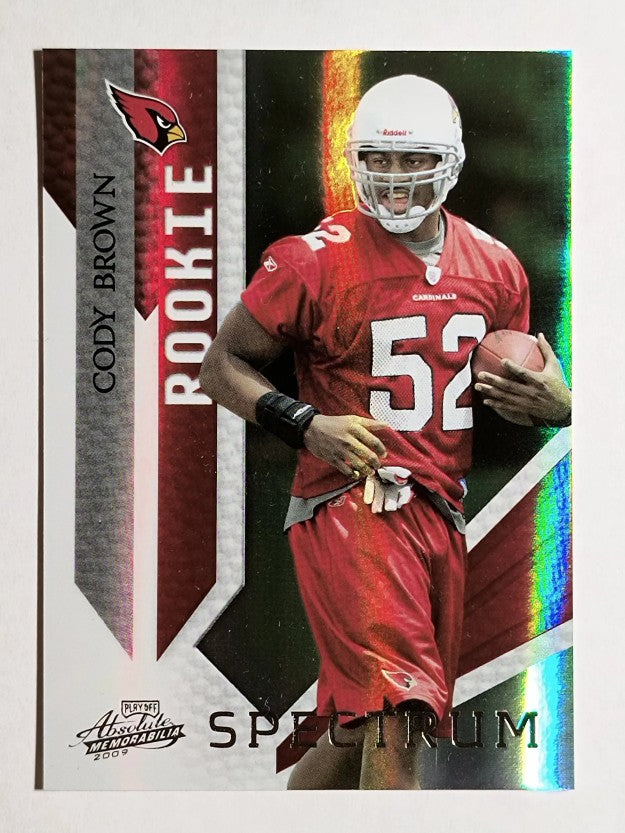 2009 Absolute Memorabilia Spectrum Silver #126 Cody Brown