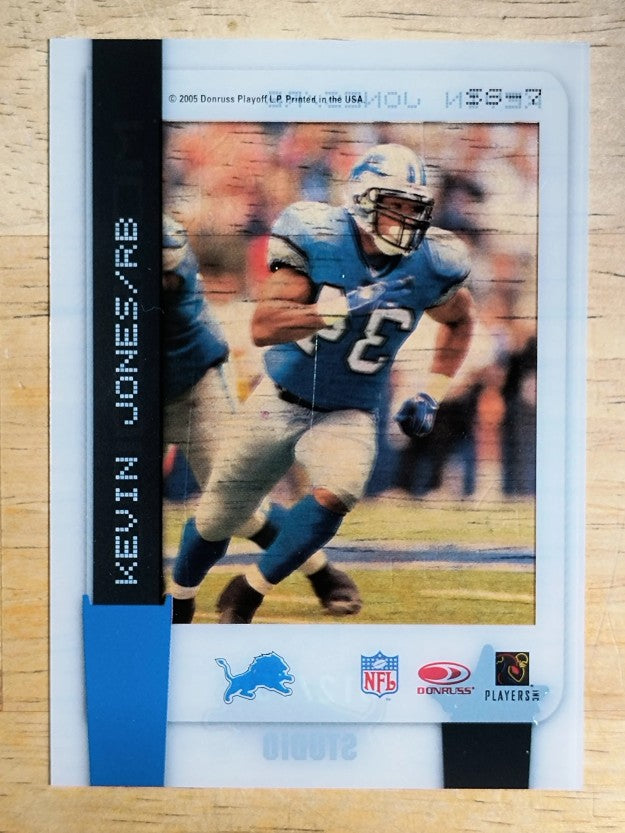 2005 Leaf Rookies and Stars Slideshow Silver Studio #SS7 Kevin Jones