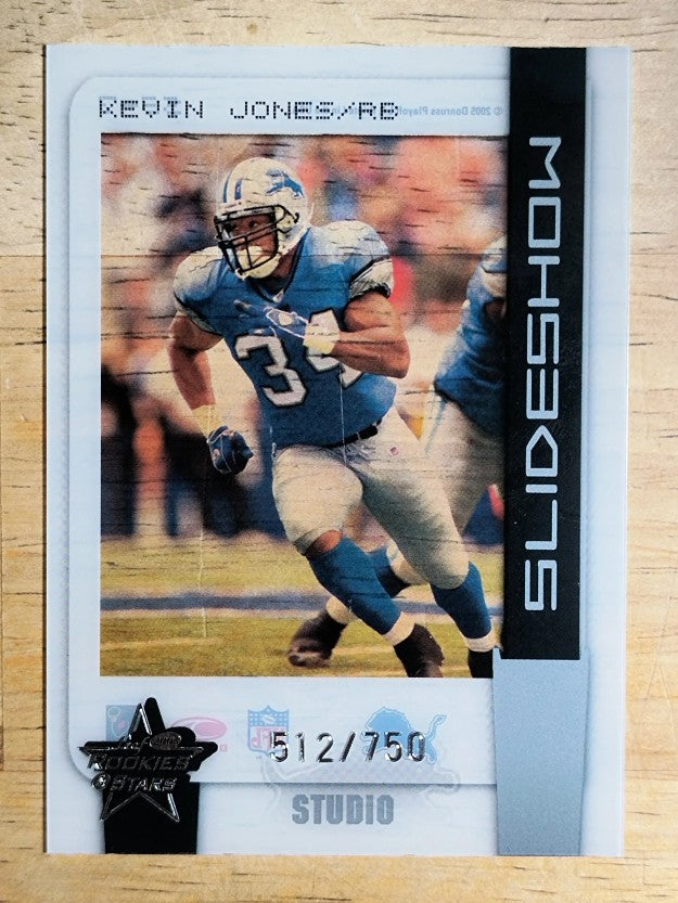 2005 Leaf Rookies and Stars Slideshow Silver Studio #SS7 Kevin Jones