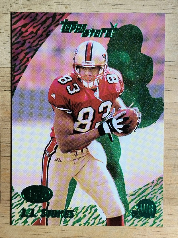 2000 Topps Stars Green #9 J.J. Stokes