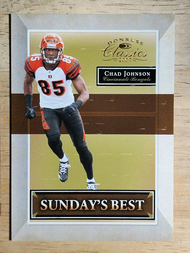 2007 Donruss Classics Sunday's Best Bronze #38 Chad Johnson