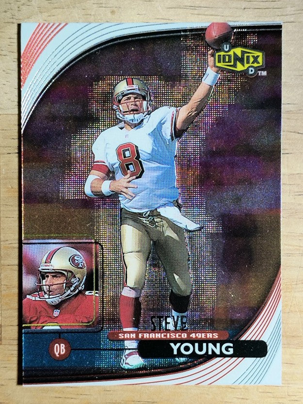 1999 UD Ionix #51 Steve Young
