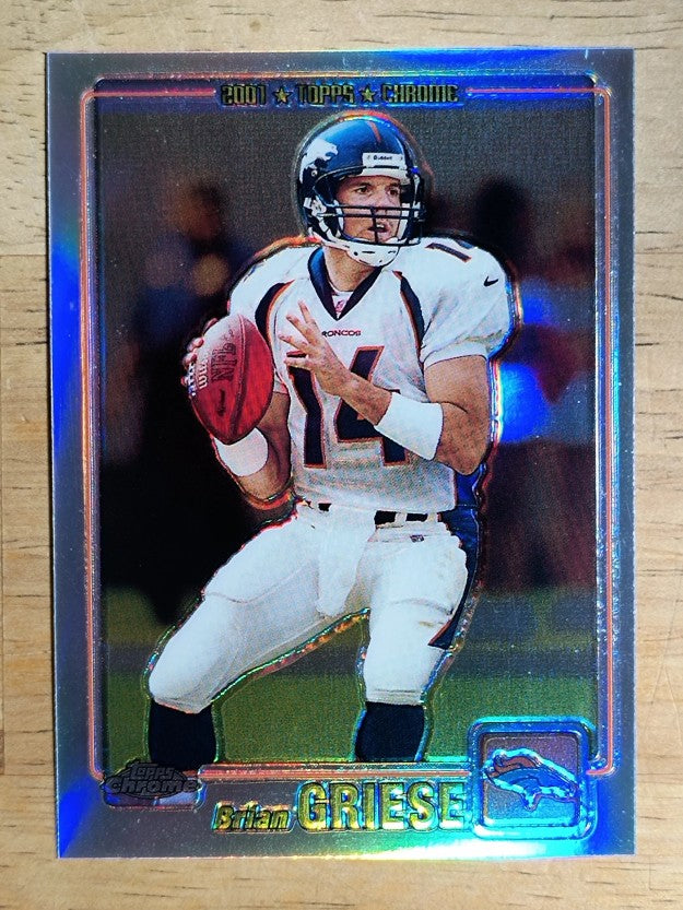 2001 Topps Chrome Refractors #157 Brian Griese