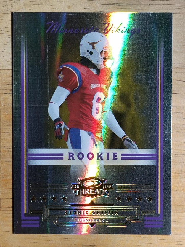 2006 Donruss Threads #210 Cedric Griffin RC (EX)