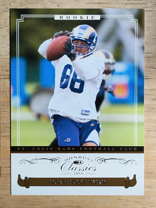 2006 Donruss Classics #132 Dominique Byrd/1499 RC