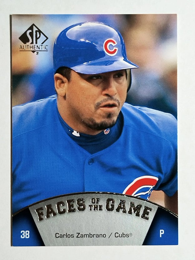 2009 SP Authentic #175 Carlos Zambrano FG SP