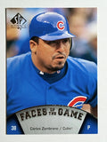 2009 SP Authentic #175 Carlos Zambrano FG SP