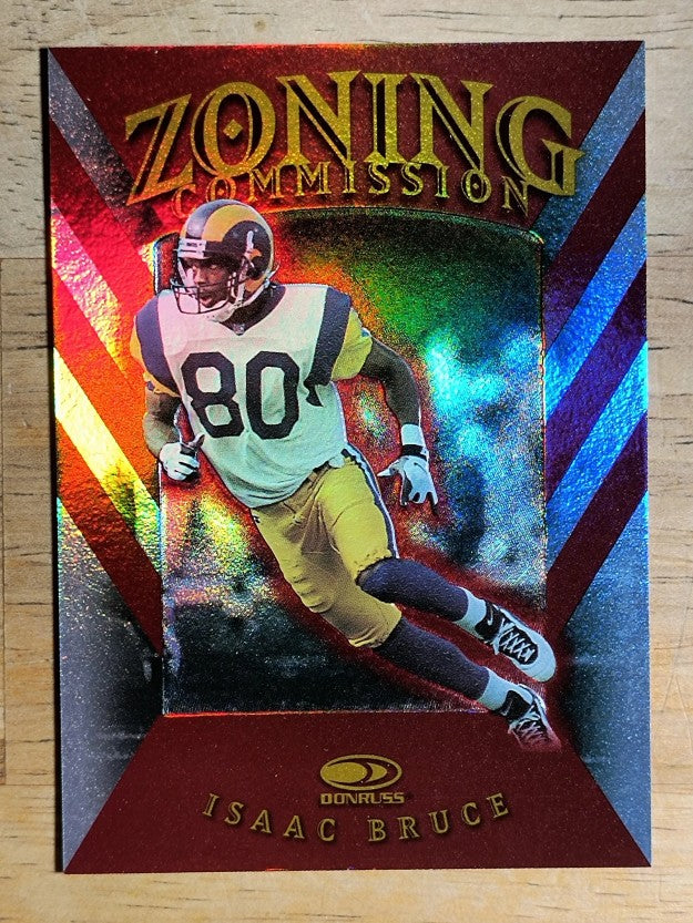 1997 Donruss Zoning Commission #19 Isaac Bruce