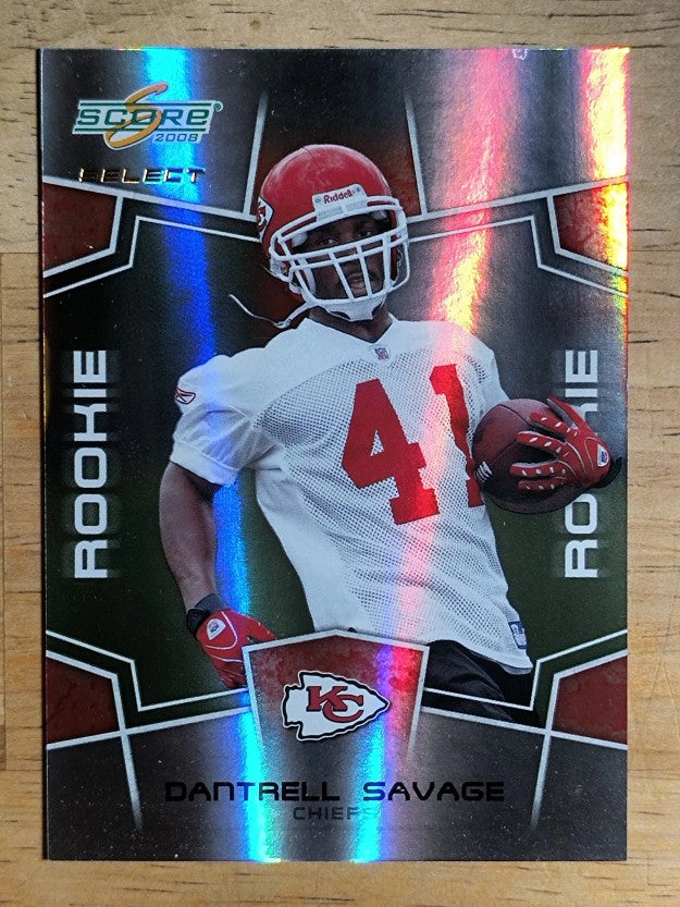 2008 Select #389 Dantrell Savage RC