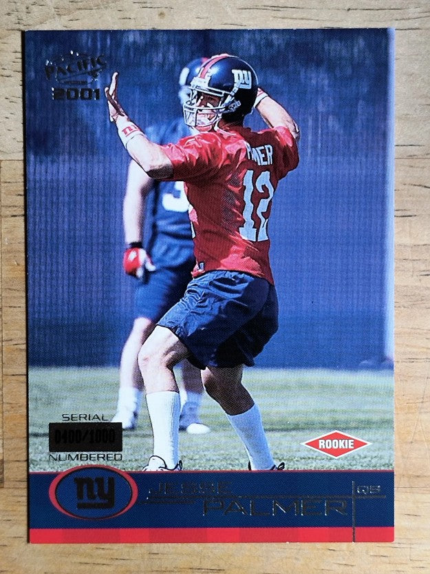 2001 Pacific #517 Jesse Palmer/1000 RC